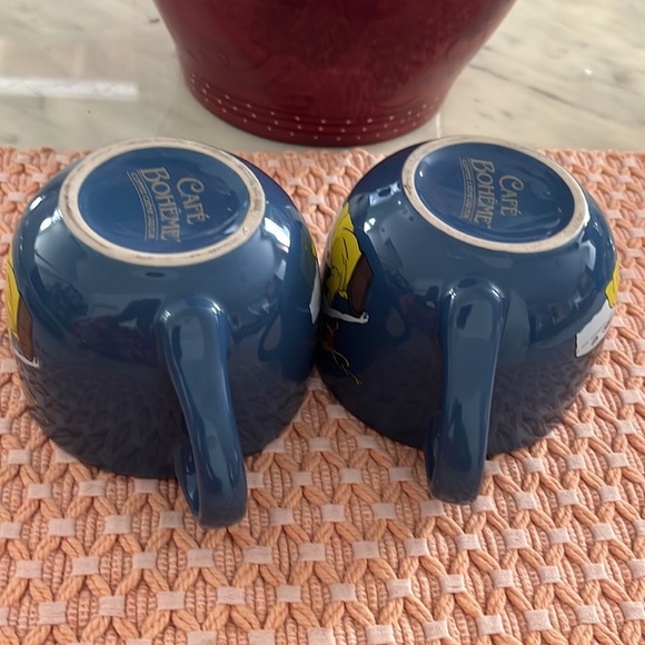 Vintage Café Bohème Set Of 2 Mug - Picture 8 of 12